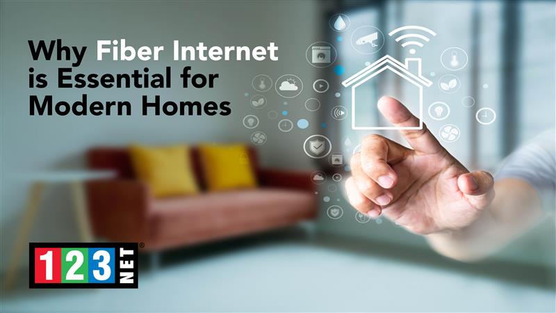 The Future of Fiber Internet: Why Fiber Internet is Essential for Modern Homes