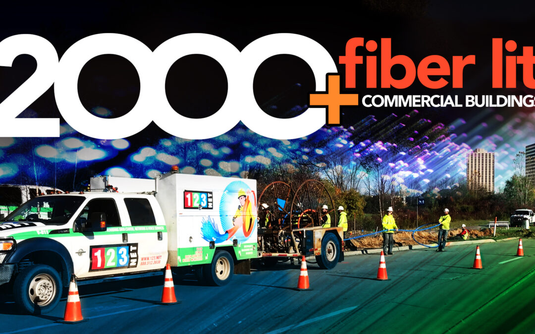 123NET 2000 Fiber Lit Commerical Building