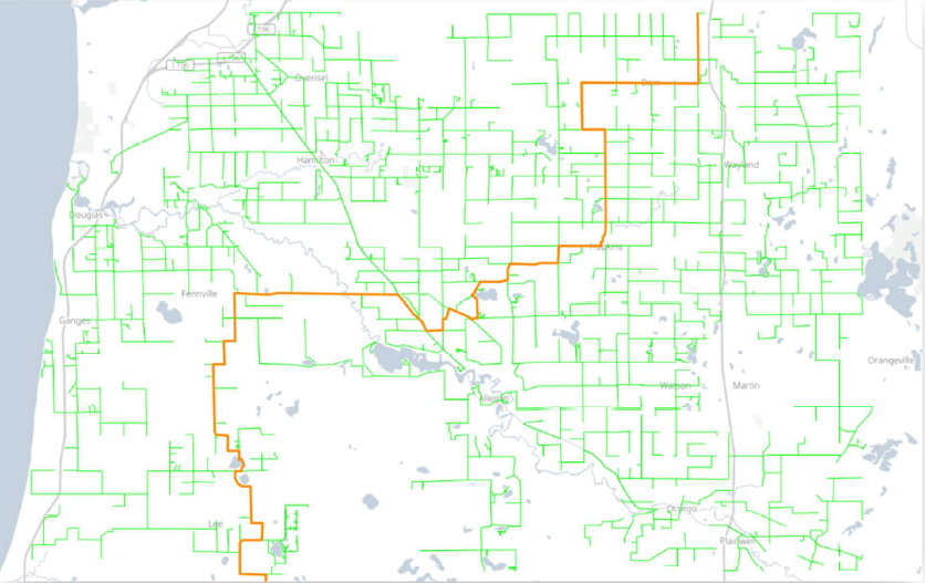 Allegan County Map