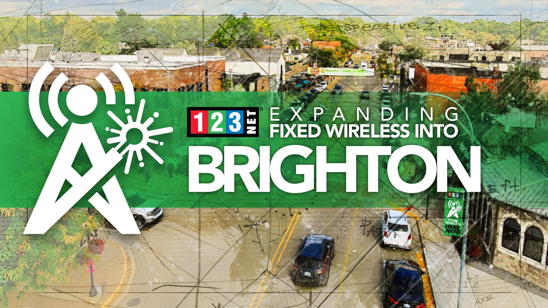 123NET Expands Fixed Wireless Coverage to Brighton