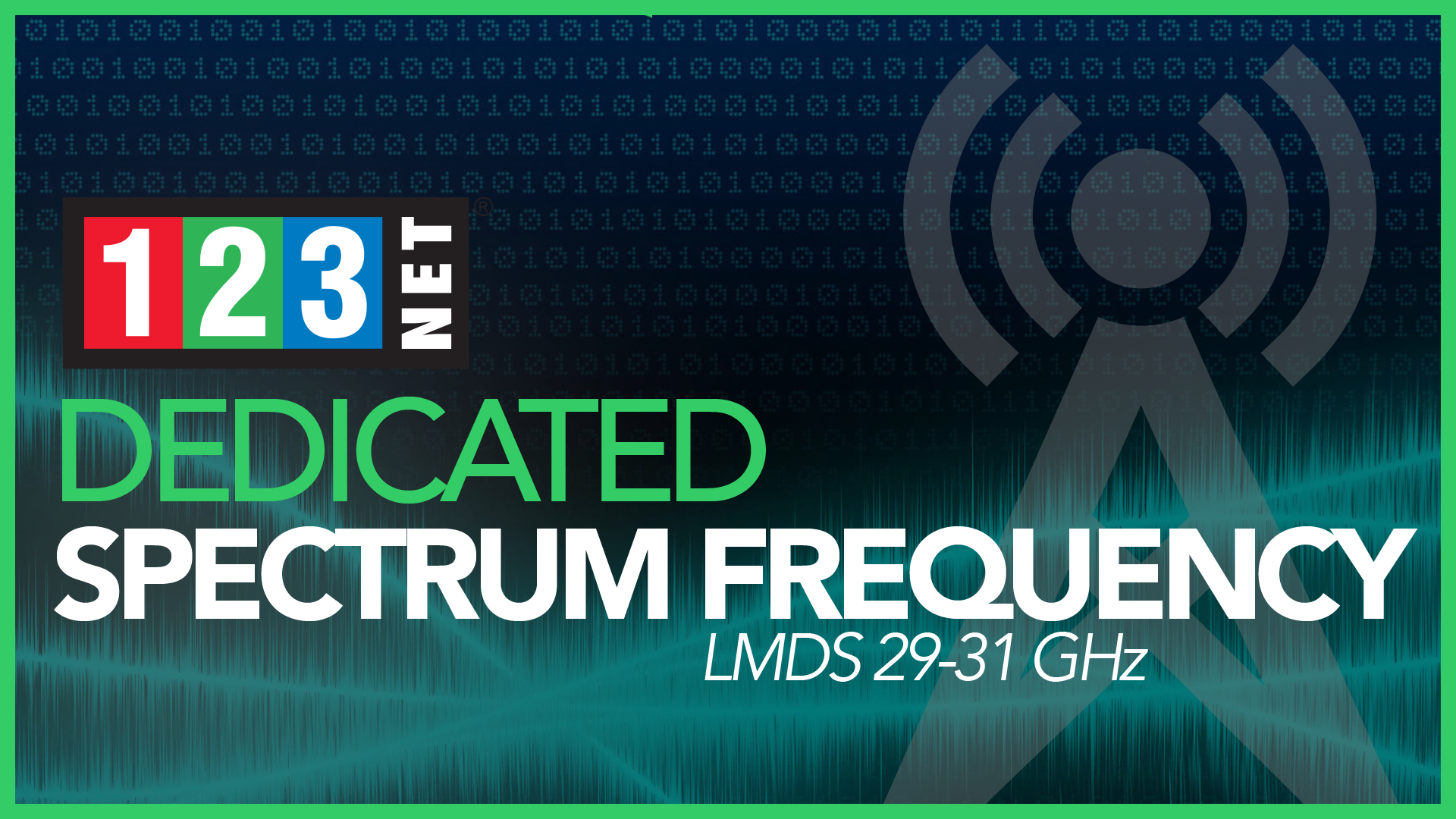 123NET Purchases GeoLinks’ LMDS Spectrum to Strengthen Wireless Network￼