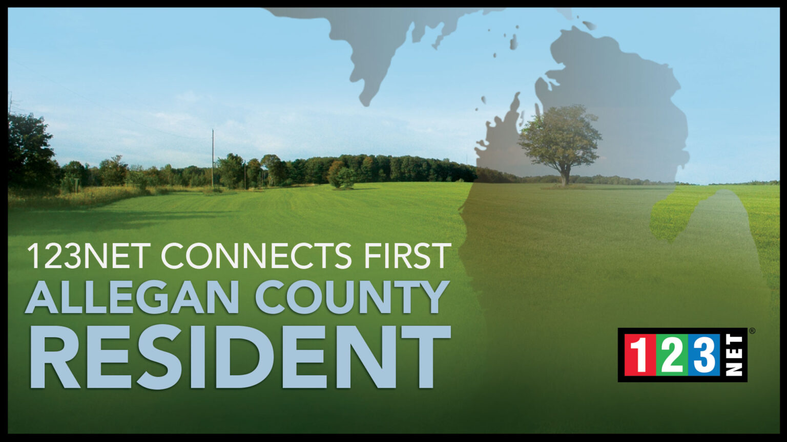 Allegan County Connects First Residential Customer