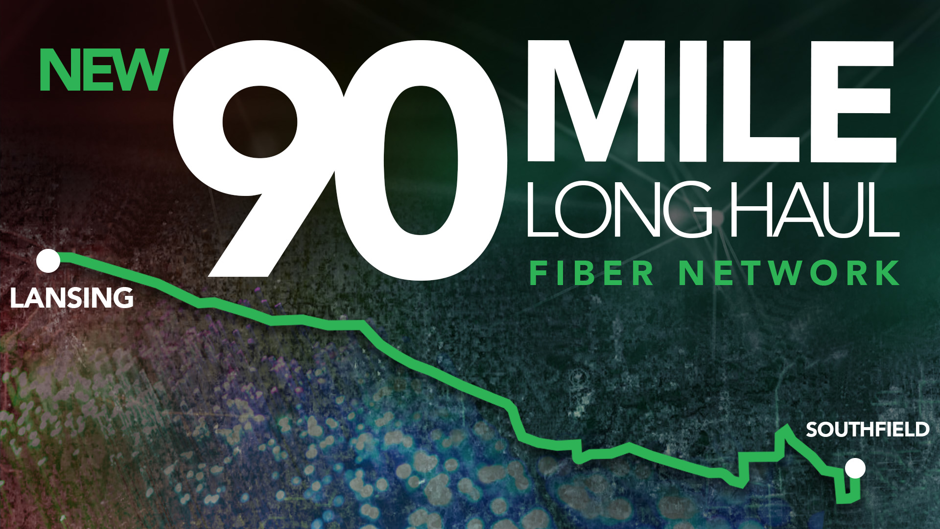 Three Michigan Companies Announce New 90+ Mile Fiber Route from Southfield to Lansing