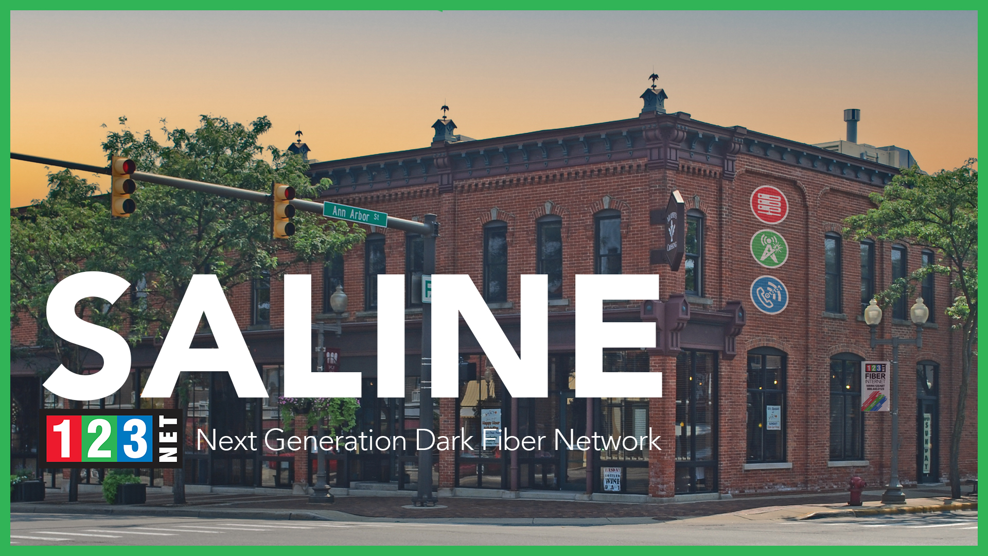 City of Saline Selects 123NET to Provide Next-Generation Network