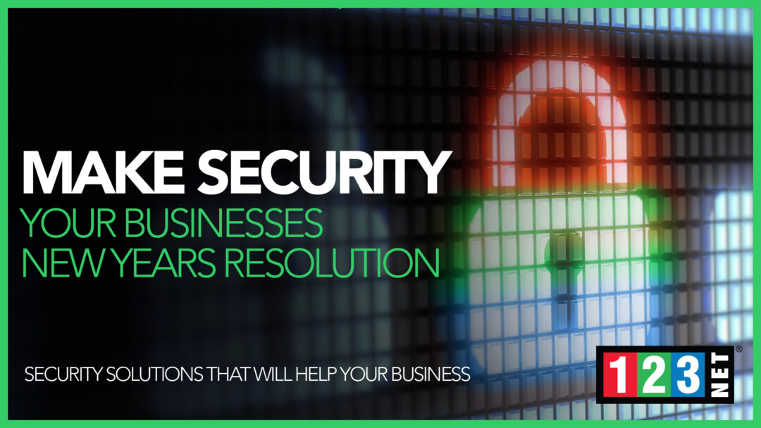 Blog post on making security a new years resolution