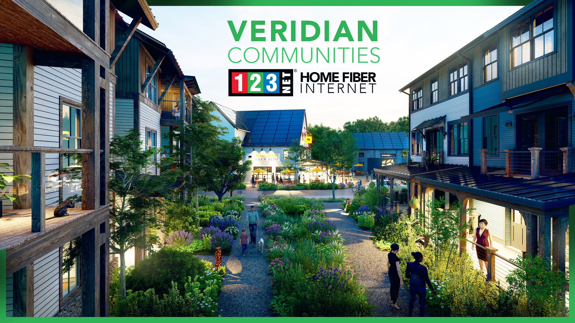 123NET Signs with Veridian Communities to Bring Ultra High Speed 10Gbps Fiber to Ann Arbor Development