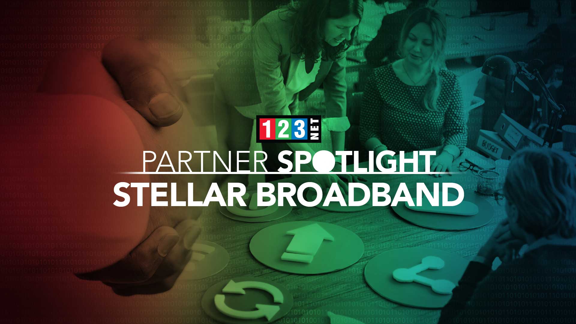 Stellar Broadband partners with 123NET fiber connectivity